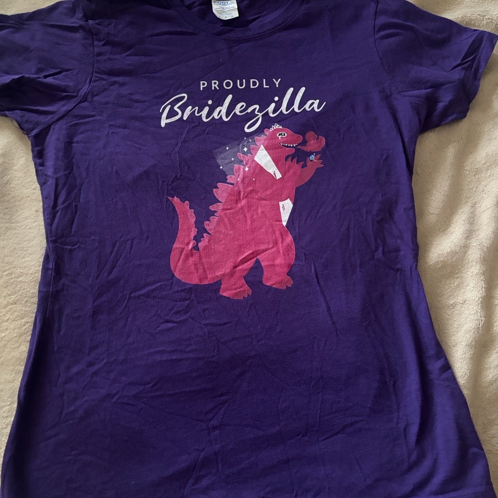 Port and Company Purple Bridezilla Women's Top